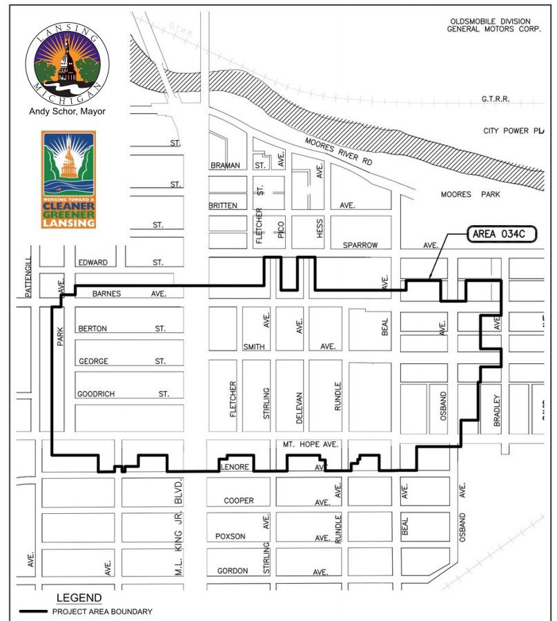 LansingPubServ's tweet photo. As part of the City’s comprehensive Wet Weather Control Program (WWCP), a sewer separation &amp; road construction project designed to eliminate combined sewer overflows (CSOs) began in April 2018. For updates, join our Lansing CSO Project Facebook group: https://t.co/C2zconRyRj https://t.co/EVeQJ34rqw