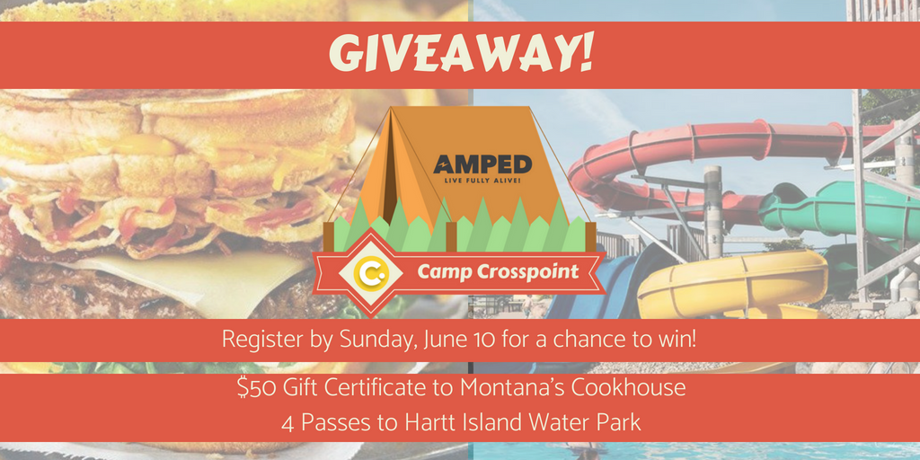 CP_Kids's tweet image. IT'S GIVEAWAY TIME! 
Register your kids for Camp Crosspoint by Sunday, June 10th for a chance to win!
A $50 Montana's Gift Card and 4 passes to Hartt Island Water Park are up for grabs.
Head to crosspointchurch.ca/camp to register NOW!