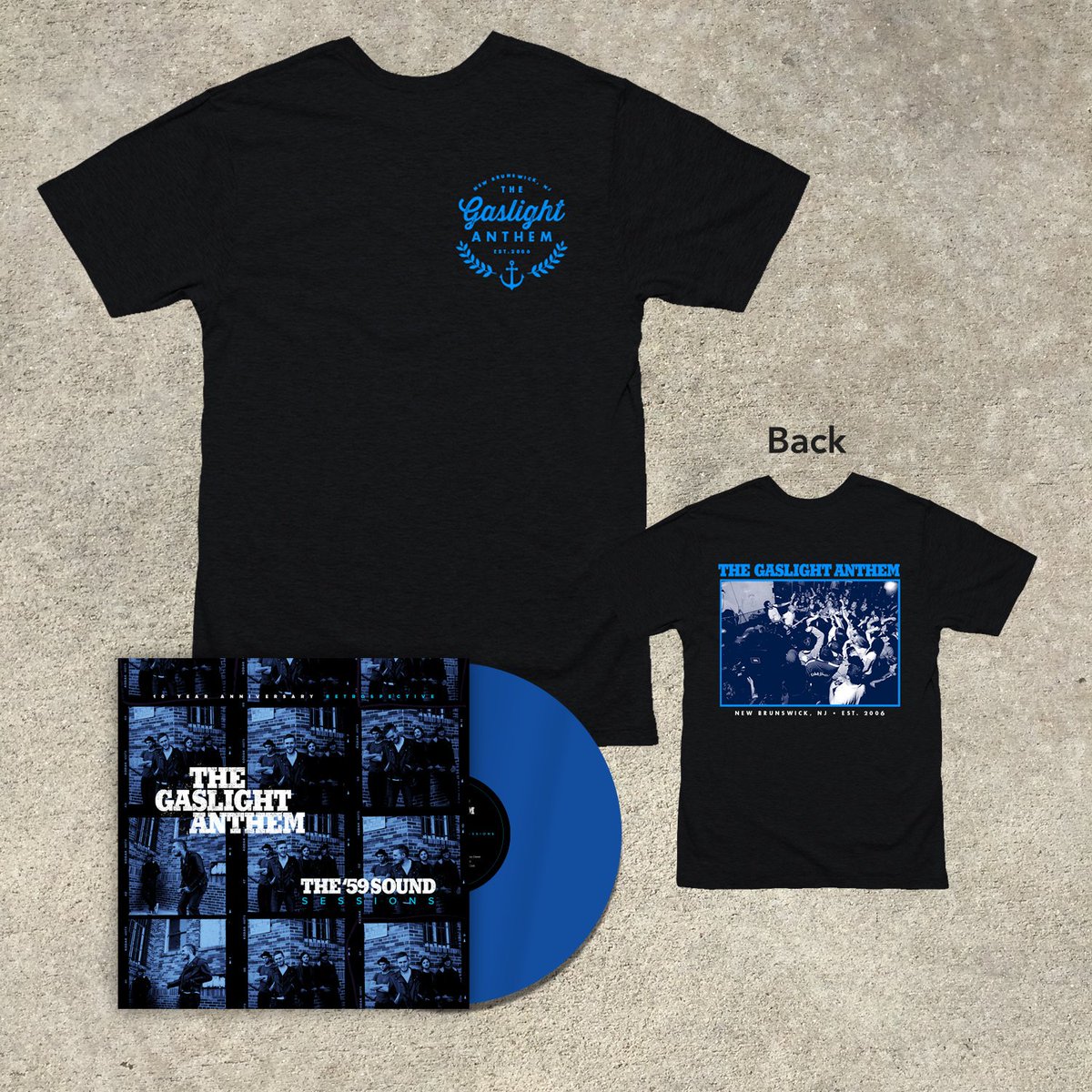 UPDATE: All Poster Pre-Order bundles for The Gaslight Anthem - The '59 Sound Sessions are SOLD OUT. The only bundle currently available is the Deluxe Photobook LP with Tee (also comes with a download card). lnk.to/gaslightanthem… (some posters are available on the Euro webstore)