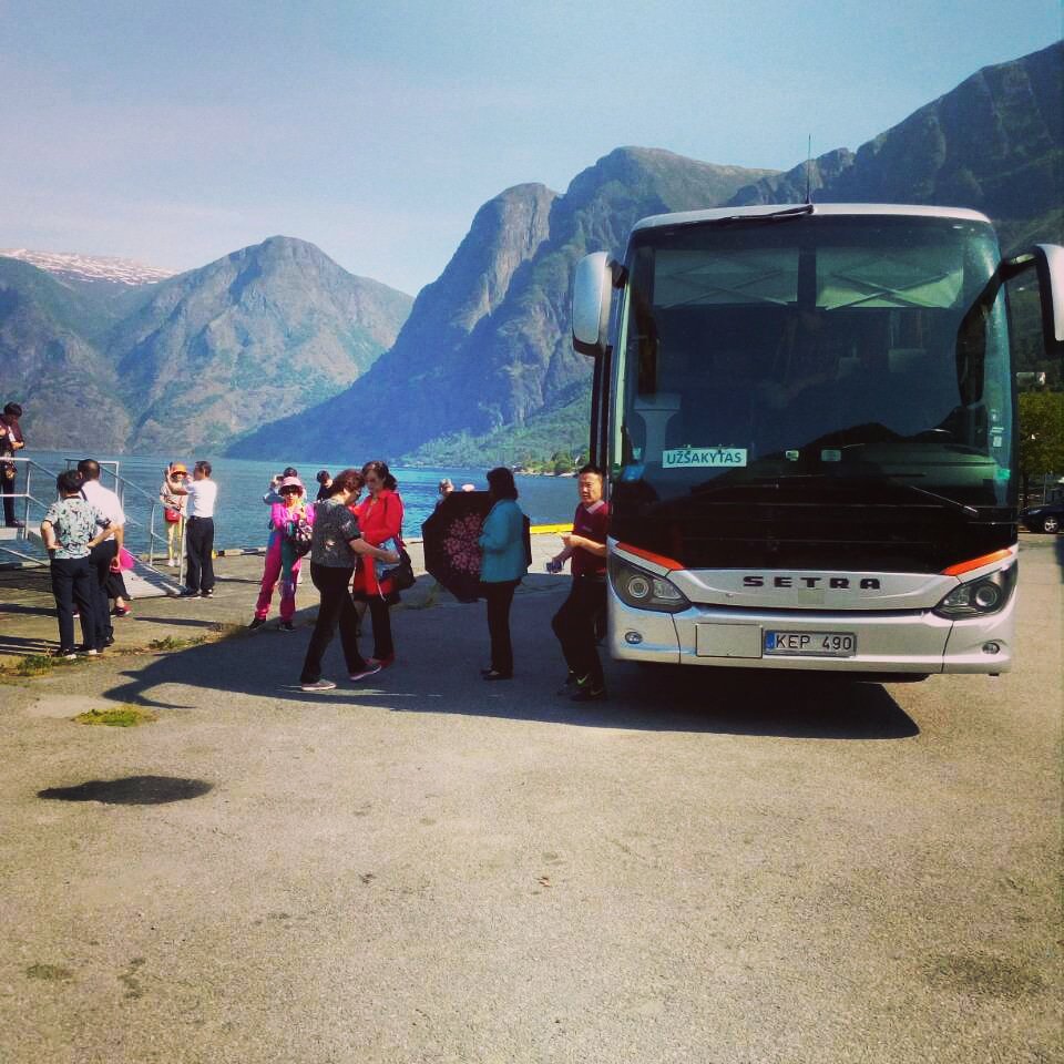 We are #travelling.. hidden gems along the way. #Norway #bustravel #bustours #travelbybus #coachhire #busrent #busrentscandinavia #bustours