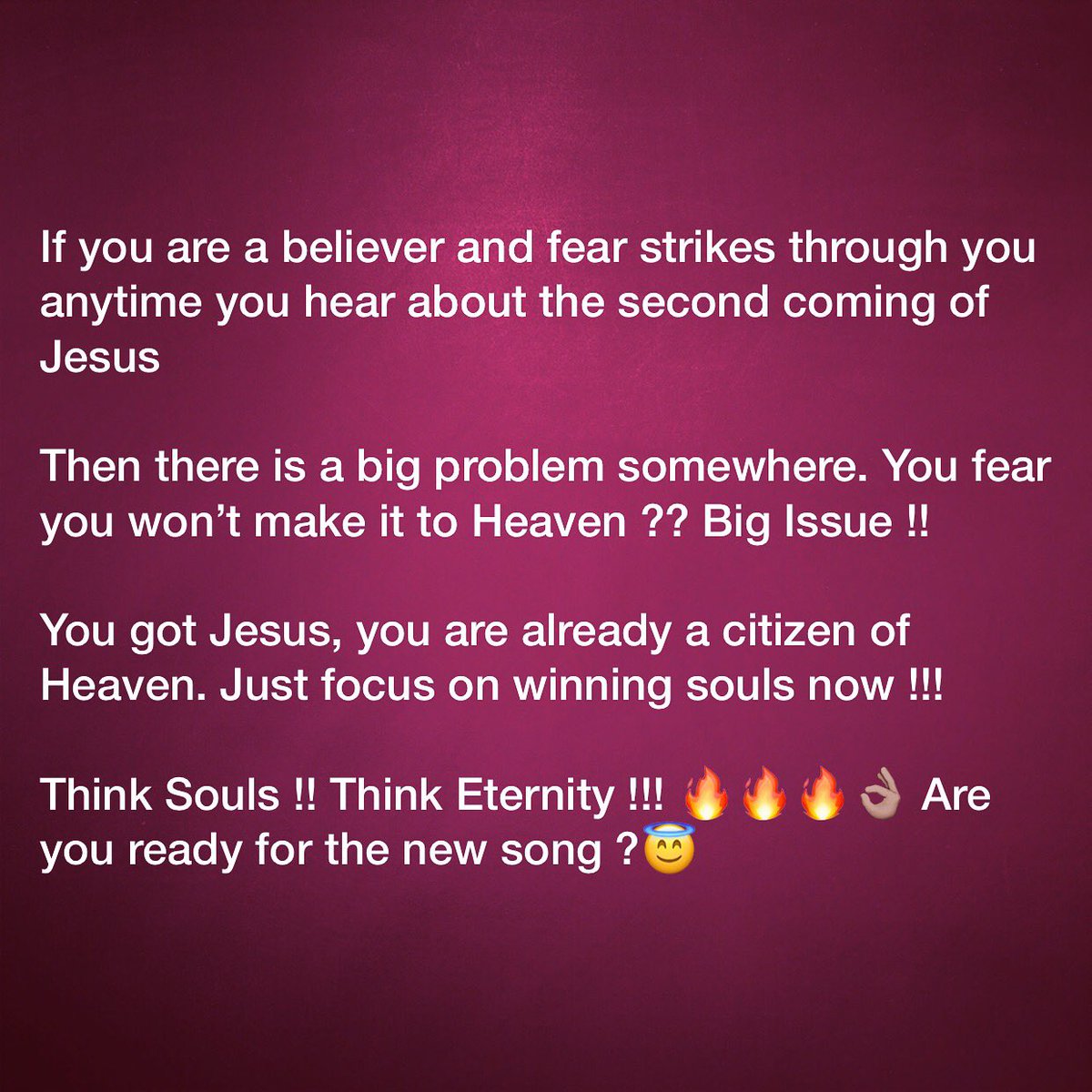 Think Eternity 🔥🔥👌🏽 Are you ready for the song ?? 😇

@Kwayne_jnr <a href="/myfootprinttv/">Footprint TV</a> <a href="/fififolson/">Fifi Folson</a> @urbangospelblog @urbanxtv <a href="/gospelleaks/">gospelleaks</a> <a href="/GospelGh/">GospelGh</a> <a href="/GHUrbanGospel/">Ghana Urban Gospel</a> 

#ThinkEternity
#FiumenMusic
#GloryHouseRecords