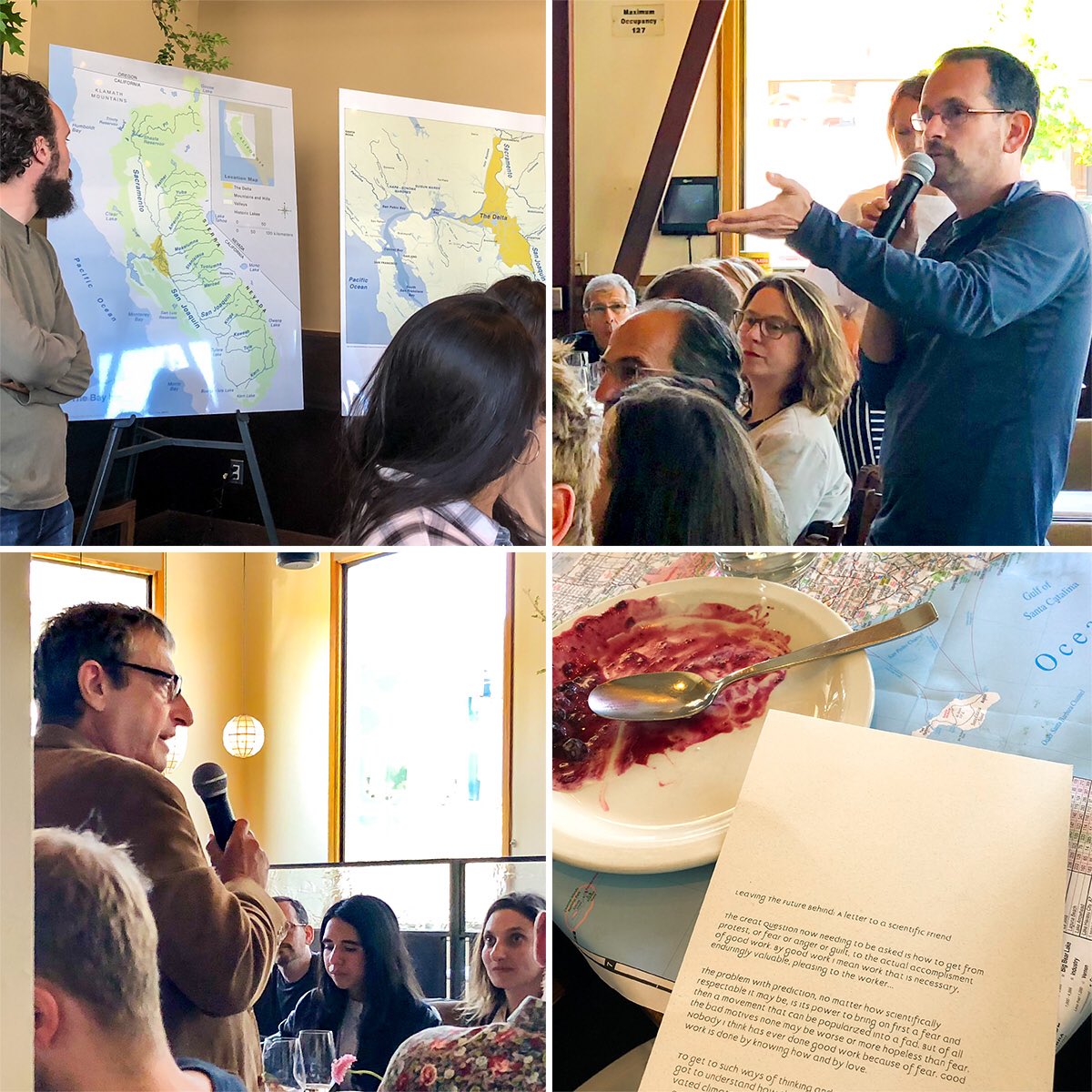 Thanks to <a href="/nopa_restaurant/">NopaSF</a> for hosting their outstanding #CivicTableProject discussion of California’s Water Wars. Such a great opportunity to engage with people who are as interested as we are in the future of #CAwater, fish, &amp; food. 

Thanks also to <a href="/SFBaykeeper/">San Francisco Baykeeper 🌊</a> &amp; <a href="/twoxsea/">Kenny Belov</a> !