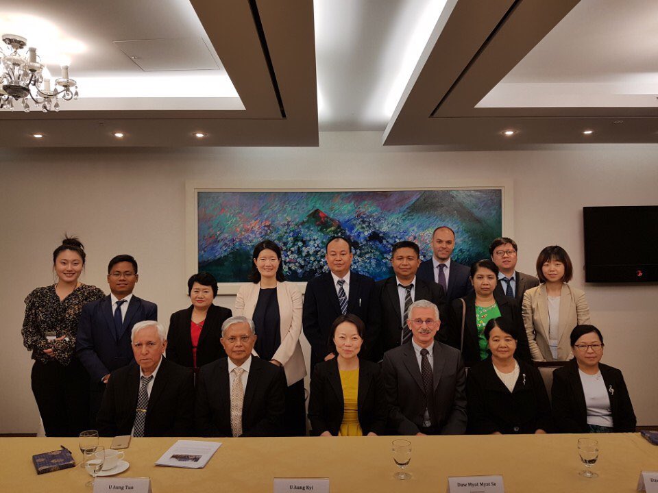 UNDPSPC's tweet photo. #Myanmarโ week-long study mission to #Korea on contextualizing #CorruptionRiskAssessment closes with promises of closer ties! words of thanks, future steps exchanged at debriefing, along with @UNDPSPC, @UNDP_Myanmar @MOFAkr_eng #anticorruption https://t.co/mX9ANJkf0y