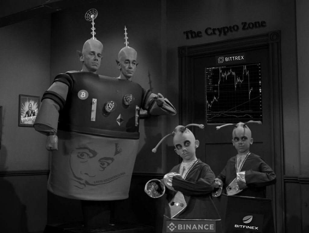 BingTrade's tweet photo. Submitted for your review, the strange tale of alien influence brought to you in.... The Crypto Zone
#Crypto #Bitcoin #Ethereum #cryptoexchange https://t.co/GJIf6CbRLA