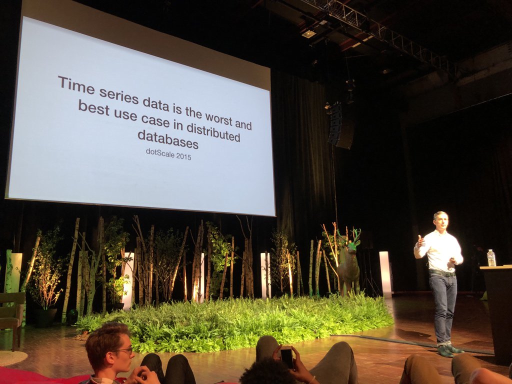 bridgetkromhout's tweet image. Three years ago; spoiler alert: still true. @pauldix #dotscale