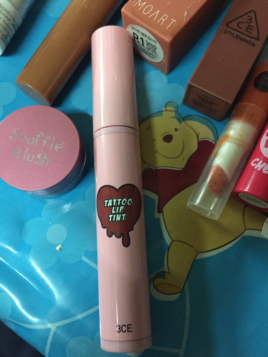 m_psyy's tweet photo. ส่งต่อลิป #Tattooliptint #3ce สีcoma สภาพ95%แทบไม่ได้ใช้ขาย 260 รวมส่งค่าลทบ #ส่งต่อเครื่องสําอาง https://t.co/GvkxL71lfe