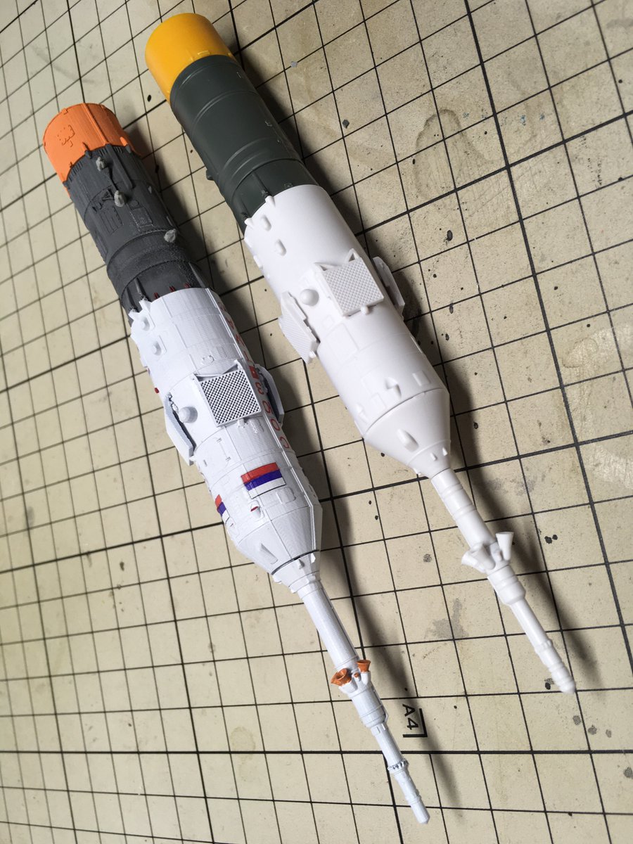 GOODSMILE Soyuz Rocket & Transport Zug 1/150 Mk Modell Kit 