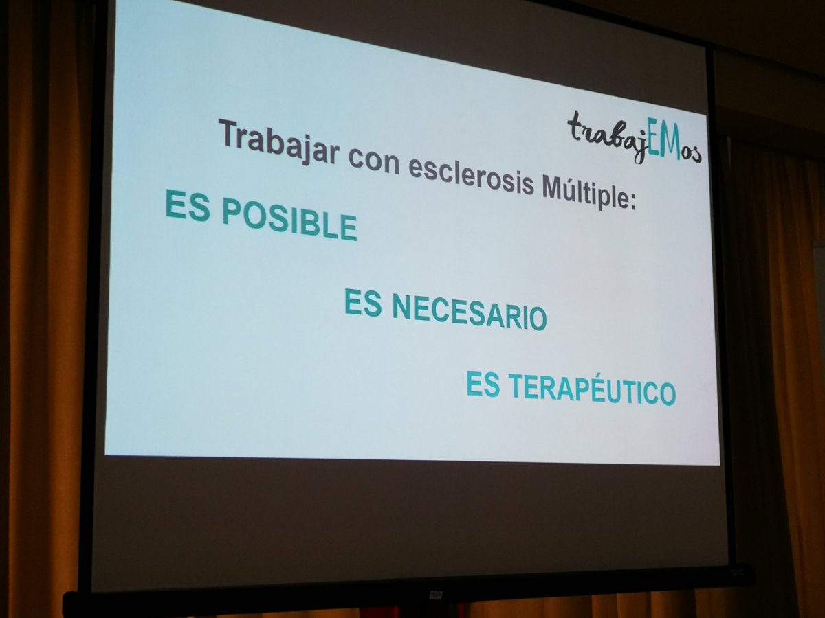 miguel_arag's tweet photo. Vivir y trabajar con #EsclerosisMúltiple @FundacioEM  @empleoFEMM @FundacionEMM 
@NovartisSpain con @anaiegea @PilarHerraiz3 @majilo66 @Juditdi  "Trabajar con #EsclerosisMúltiple: es posible, es necesario, es terapéutico" https://t.co/NWPm1cE39V