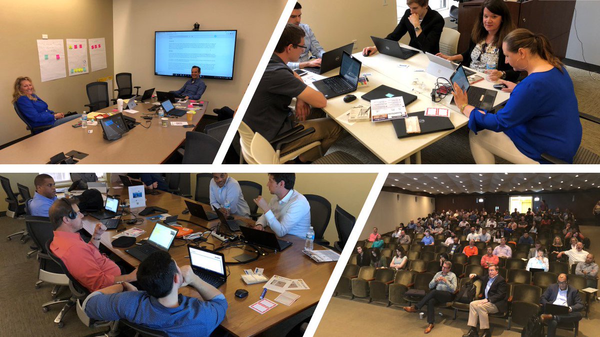 JeffVilimek's tweet photo. A day may come when we forsake our tech and have no new ideas. But it is not this day. An hour of darkness when all business solutions turn to dust. But it is not this day! This day we innovate! #Avanade #Midwest #Makeathon18 @AvanadeInc https://t.co/QFFYZ3hyXg