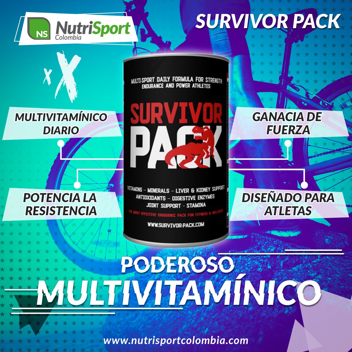 nutrisportco's tweet photo. No piense en otros suplementos si no tiene un buen MULTIVITAMÍNICO
solicítalo al 📲316428 7334.
.#NutrisportColombia #fitness #fit #gym #gainz #workout #bodybuilding #muscle #menstrong #IngenieriaCorporal https://t.co/OcpbGjHMKx