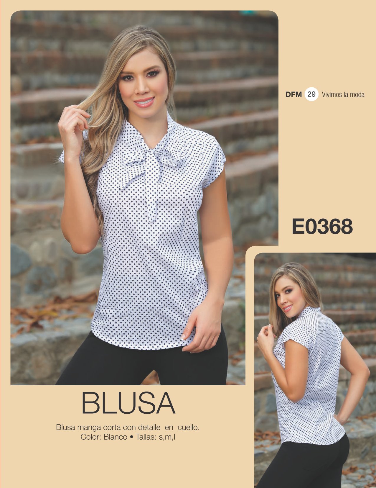 DFans on Twitter: "NUEVO CATALOGO E0368 - MANGA CORTA CON DETALLE EN CUELLO Color blanco Tallas S-M-L Síquenos en https://t.co/BGH2n2eclB #moda #jeans #catalogo #vestidos https://t.co/J57rHwPP78" /