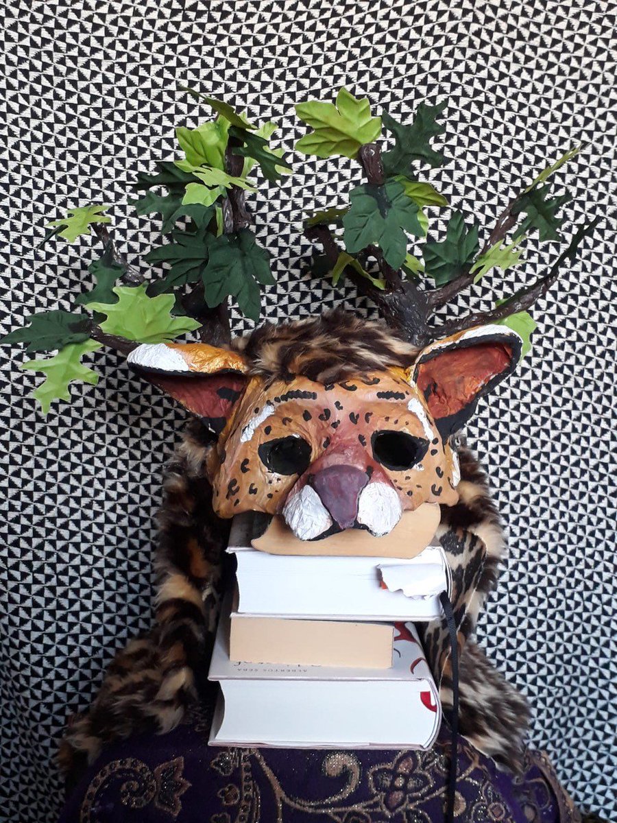 OperaInSitu's tweet photo. One of many great masks made by Alex @AbjectObjects for our forthcoming production of Purcell's the 'Fairy Queen'... https://t.co/sh4Lm8j8jn