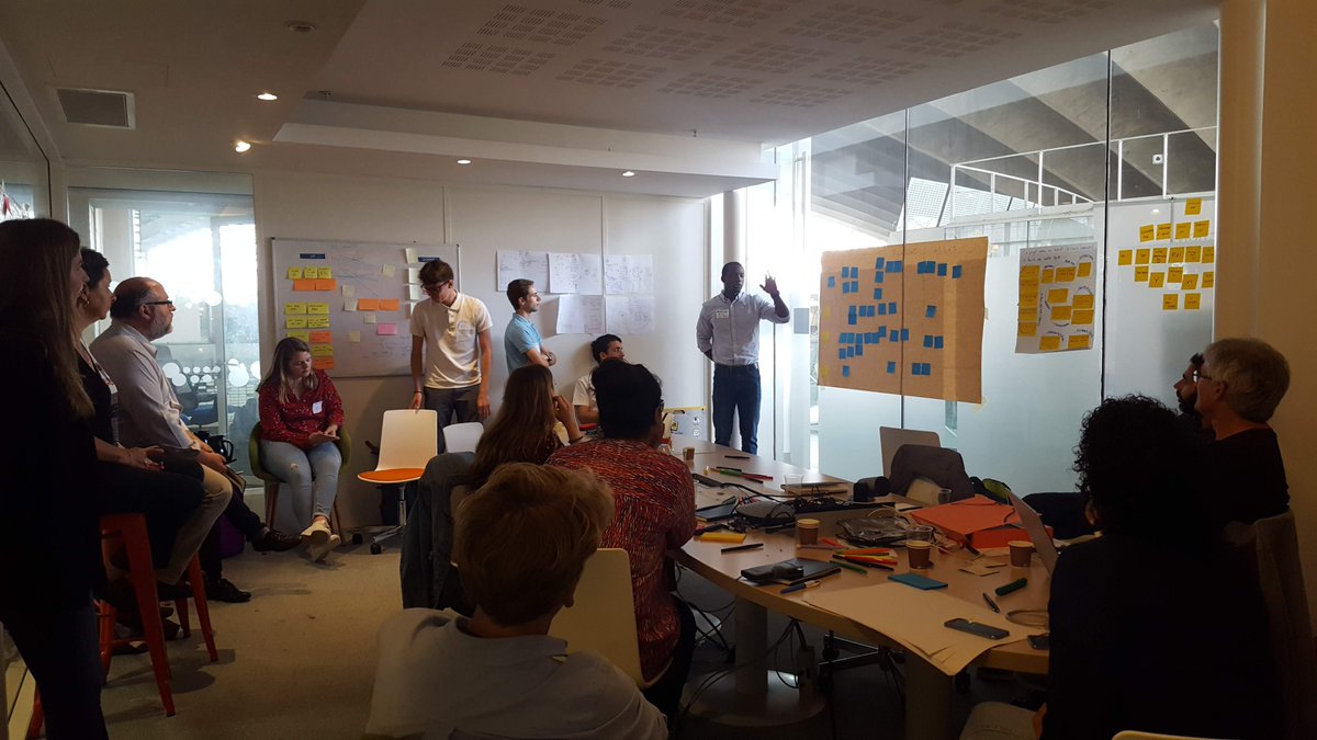 brongier's tweet photo. Atelier de cadrage et idéation pour (Re)penser l'expérience des Volontaires de l'Information SNCF. #RefonteVI #DesignThinking #UX #EX #SNCF w/ @SNCF_Digital Merci à tous les participants https://t.co/6Hl6j5RMvL