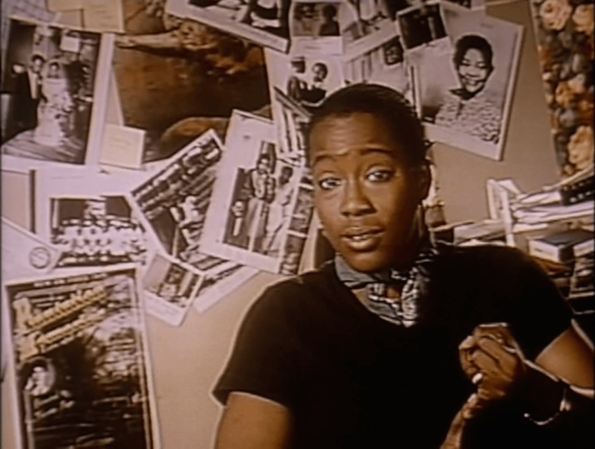 Cheryl Dunye's THE WATERMELON WOMAN (1996) was the 1st feature directed by a black lesbian filmmaker. #PrideOnScreen