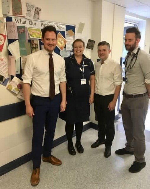 JonAshworth's tweet photo. Very impressed with staff I met today @QAHospitalNews Portsmouth - thank you to local MP @StephenMorganMP  - a brilliant local Labour fighter for the NHS - for inviting me along today https://t.co/8dZRR7GX36