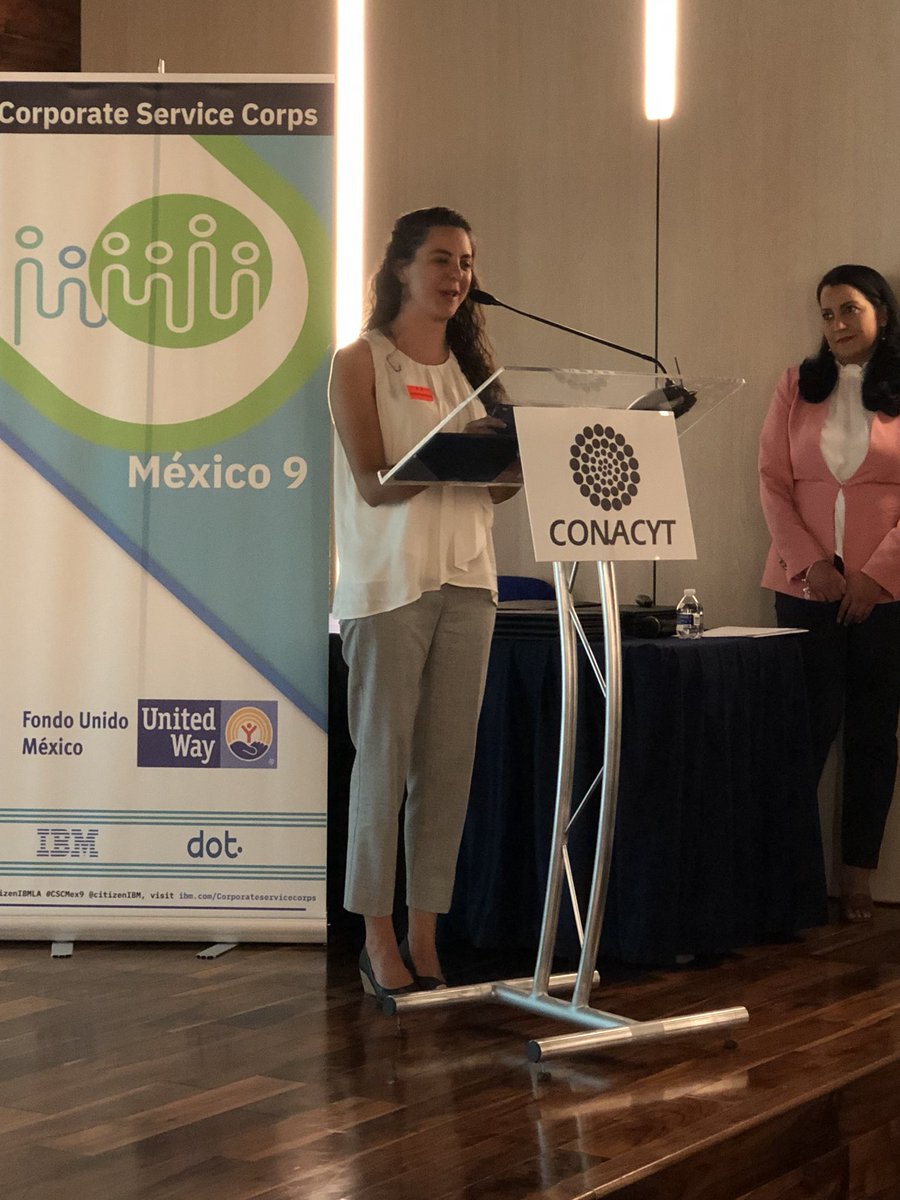 carlossm68's tweet photo. Grandes resultados para eficientar los procesos y digitalización de @crea_mujer de parte de nuestro equipo @citizenIBM @ibm_mx @DigitalOppTrust #CSCMex9 Felicidades!!! https://t.co/e2MQBfm6so