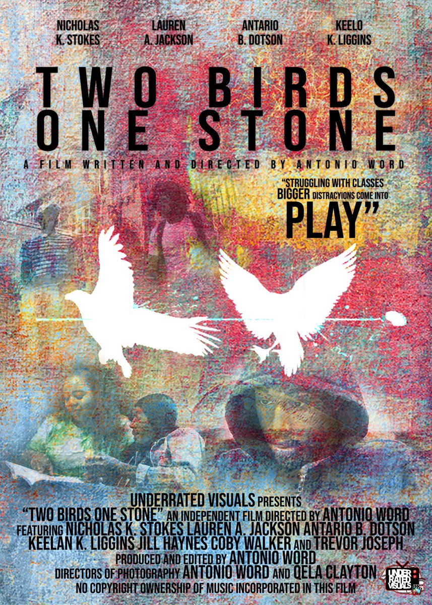 TNATru's tweet photo. “Two Birds One Stone” officially premieres today at 8/7pm central time on Youtube, Vimeo, and Facebook .. Tune In ‼️ directed/produced by @Only1Wooo featuring @nicktakenote @atriptoLA @Talented_Keelo @RastamonRio #IndieFilm #TwoBirdsOneStone #UnderratedVisuals #UTK #Youtube https://t.co/qWiNzI1G17