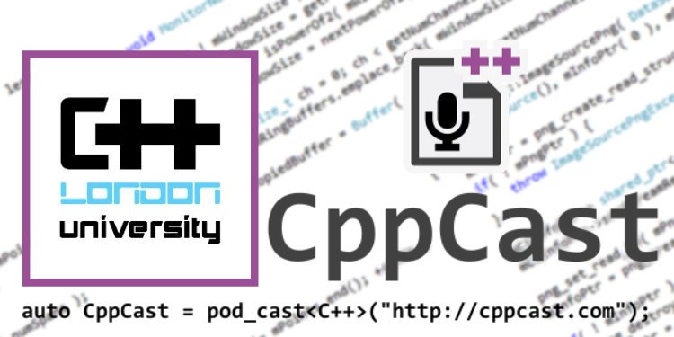 cppcast's tweet image. Episode 152 is live! @TomBreza @olipro @tristanbrindle join us to talk about @CppLondon and more! Listen Now! #cplusplus cppcast.com/2018/05/tom-ol…
