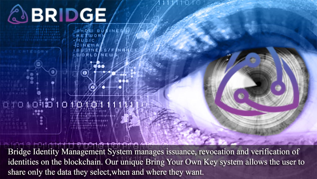 syimirraimi's tweet image. Bridge Protocol IDentity Secure
@BridgeProtocol  
#IAMbridgeprotocol