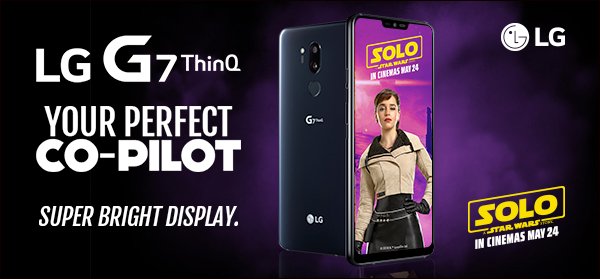 MPD_Online's tweet image. The #LGG7ThinQ has evolved one step further by empowering new functions for premium experience, with it's super bright display, AI cam with super bright camera, Boombox speaker, exceptional durability and so much more ow.ly/gYhp30kh0Ha #ContractDeal #MobilePhone