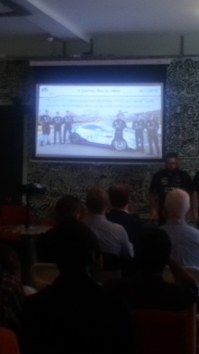 MikeJones196's tweet photo. It was amazing to welcome @TeamBRITracing team inspirational and proud of @NTT_DATA_UK sponsorship #alivetodrive #teambrit #exforcesinbusiness https://t.co/VoWNtkIRwu