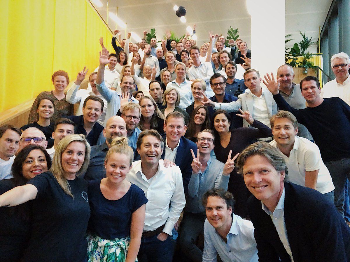 CoenvanOostrom's tweet photo. What a wonderful day! We are marking a major milestone for @OVGrealestate  - as of today our transition is complete and official. Taking @EdgeTech_ to the next level with this amazing team, #LetsGo ! #twnbb #edgetechnologies https://t.co/5JojEp8s4u