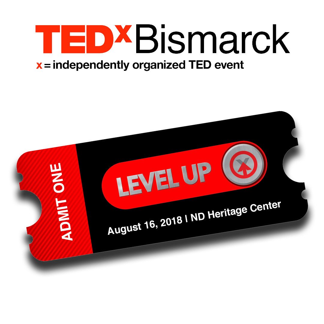 TEDxBismarck's tweet photo. Tickets are on sale NOW! $75 will reserve your seat. Click the link below and get 'em before they're gone!

https://t.co/HEBDdS6KDP https://t.co/SBWx64JHrY