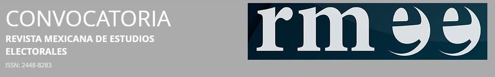 #Convocatoria | El periodo de recepción de trabajos para integrar el número 21 de la revista (enero-junio, 2019) ha iniciado.

Consúltala en estudioselectorales.mx

Consulta los lineamientos en bit.ly/normasrmee