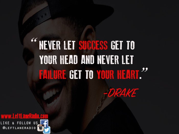 LeftLaneRadio's tweet image. Left Lane Radio Music Quote Of The Day! Courtesy Of @Drake #MusicStillMatter #LeftLaneRadio