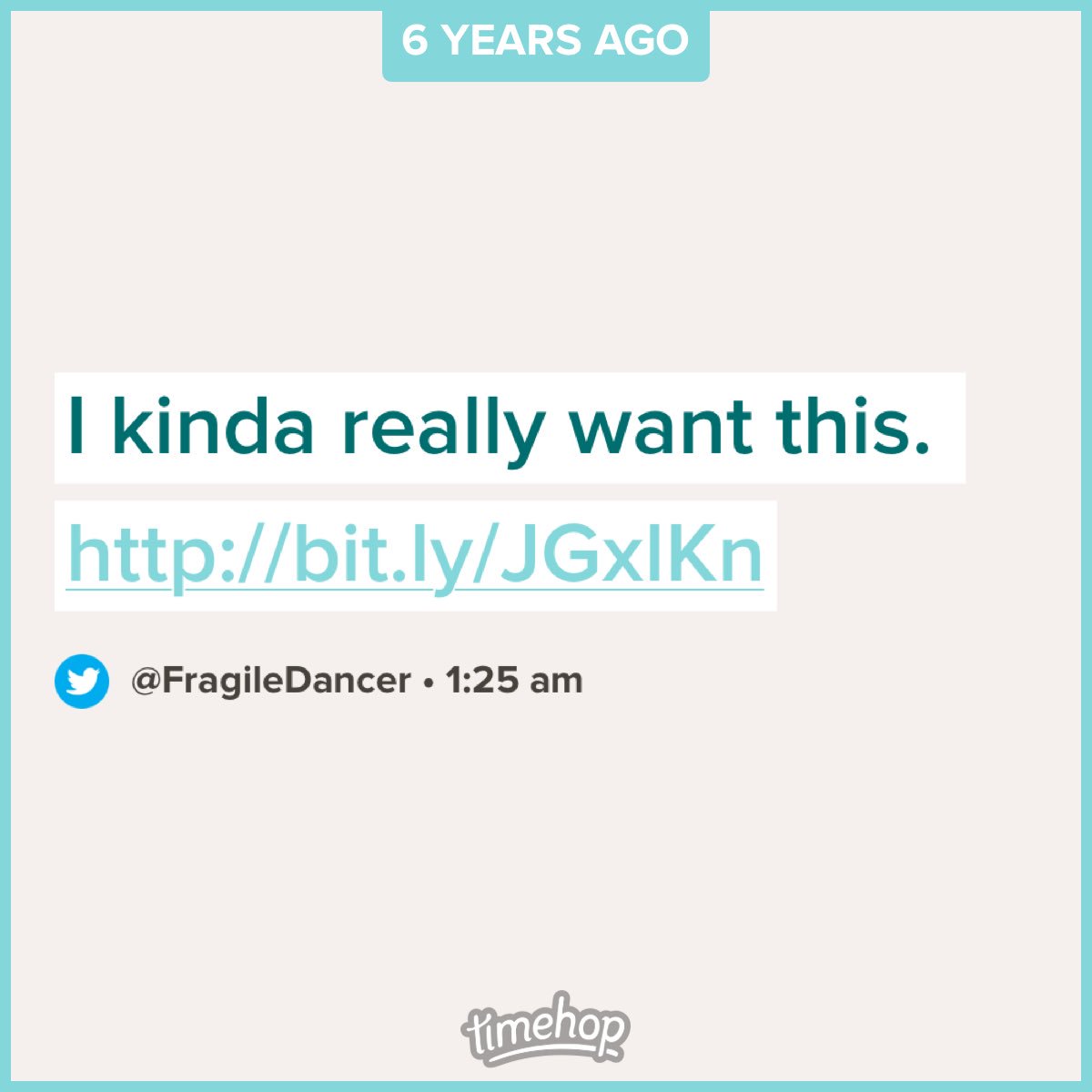 FragileDancer's tweet photo. Still want it!! 😆 https://t.co/C7XndX7vy6