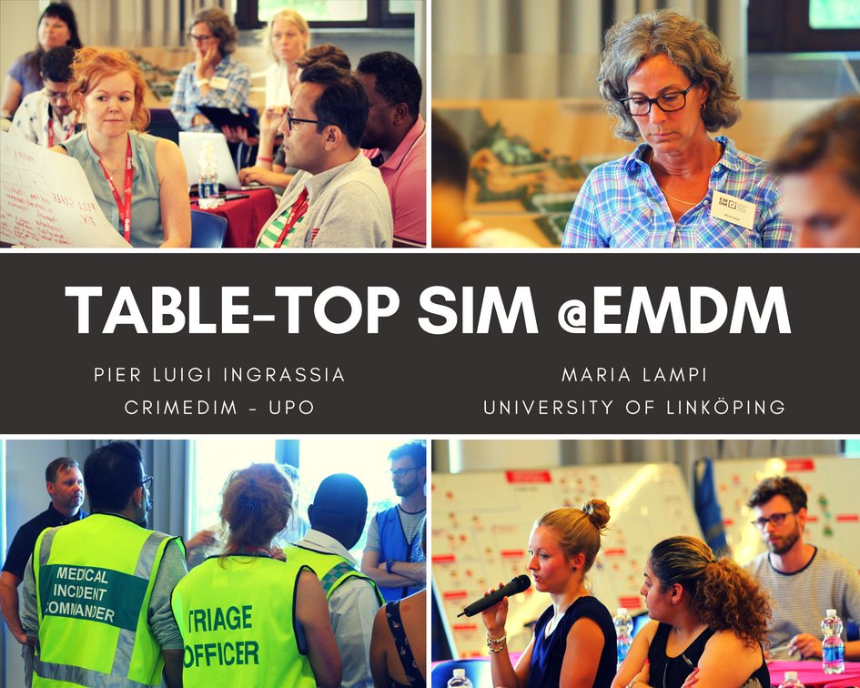 CRIMEDIM's tweet image. #EMDM2018
Day #8