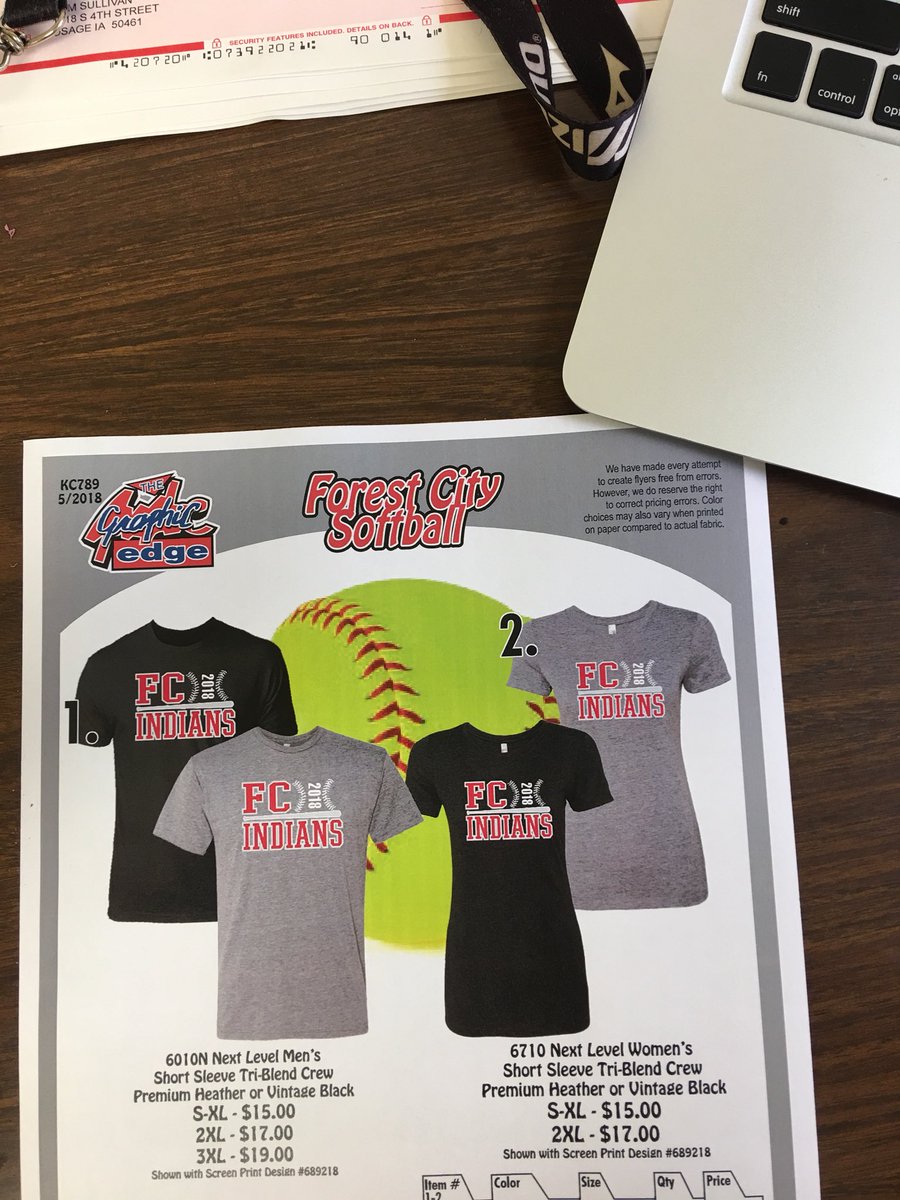 forestcitysb's tweet photo. T-shirt order forms will be in the concession stand if anyone is interested in ordering! Due Wednesday June 6th.  Even though the form says June 4th. https://t.co/tw3eyxmREV