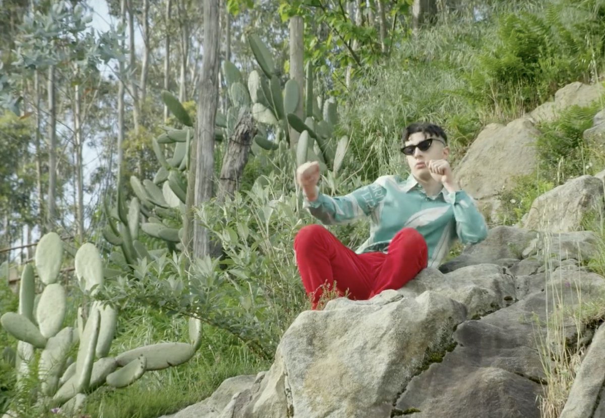 bestfitmusic's tweet photo. Hyped-to-f-k future bae Jimothy Lacoste returns to the Basque country where he was raised in the video for new single "I Speak Spanish" https://t.co/rZH3ICWvJD https://t.co/G7S70D3sfj