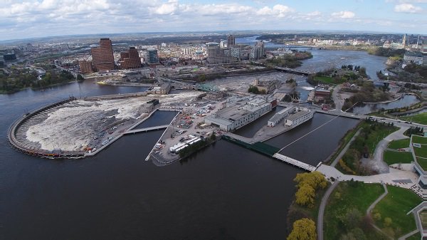 hydroottawa's tweet photo. Joignez-vous à nous les 2-3 juin pour une visite de @LesChutes. Venez découvrir cette installation ultramoderne &amp; ses éléments patrimoniaux qui mettent à l'honneur les Premières Nations &amp; le passé industriel d'Ottawa. #OttVille #PortesOuvertesOttawa #ChutesDeLaChaudière #OTTFR https://t.co/Qff9exkbJc