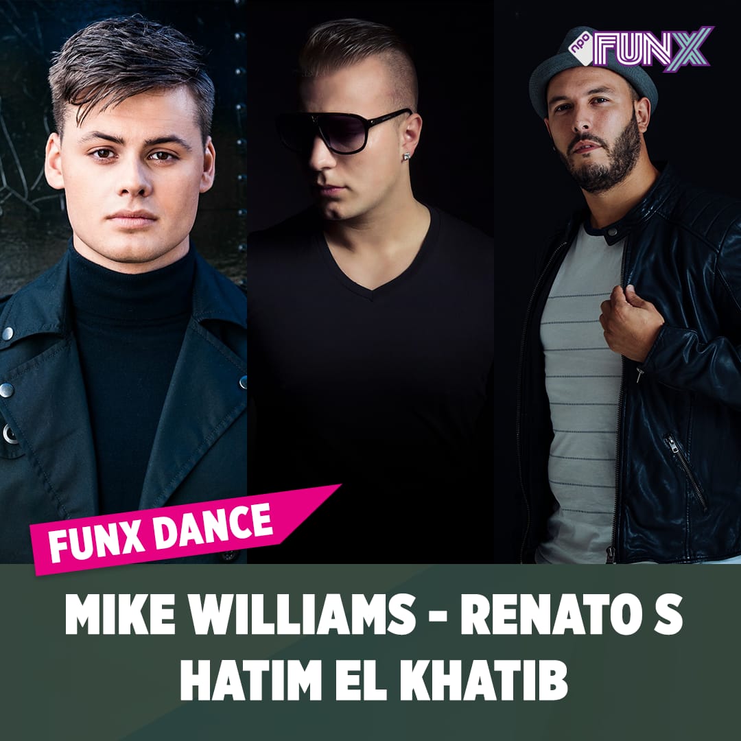 FunX's tweet photo. Dikke tunes om je weekend lekker te starten met @mikewilliamsdj, @DJRenato_S en @HatimElKhatib! Luister vanaf 21:00 uur naar FunX Dance📻 🎶 #FunX #FunXDance #FunXFM https://t.co/twFqWh7vZX