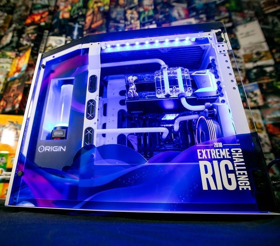ORIGINPC's tweet image. RETWEET this for a chance to win ONE of FIVE $10,000 Gaming Rigs! 

#IntelRigChallenge @ORIGINPC

Competition ends on June 8th! RT these posts daily for more chances to win!
