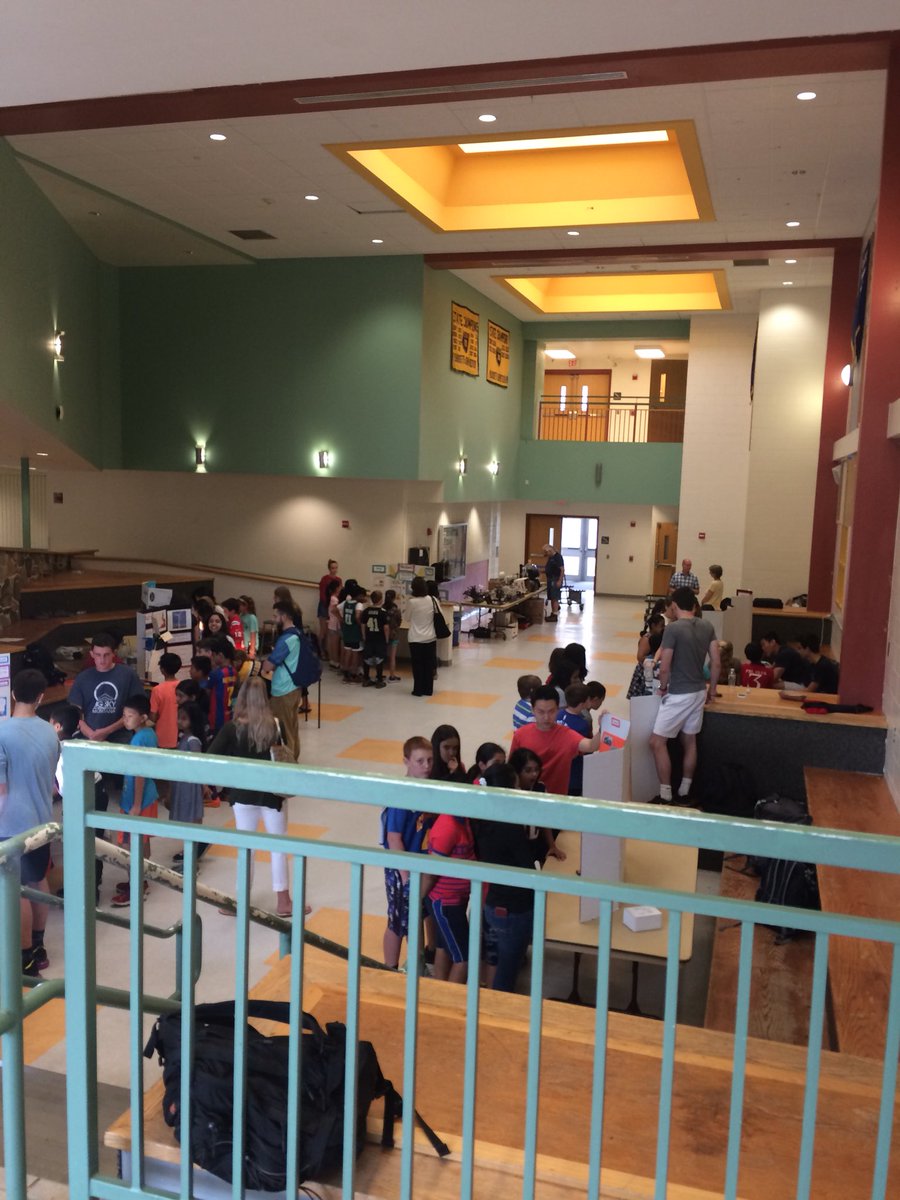 Energy Fair happening right now in Student Center East #OneABRHS <a href="/OneABRHS/">OneABRHS</a>