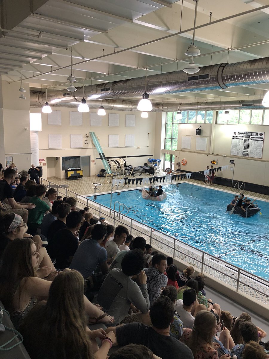 timothymwagner's tweet photo. AP Physics C annual Boat Races — engineering, design, and a great way to spend a Friday in June! Well done, student Physicists &amp; Mr. Yonker! @USCSchools @USC_High_School https://t.co/KHAGk9AcCo