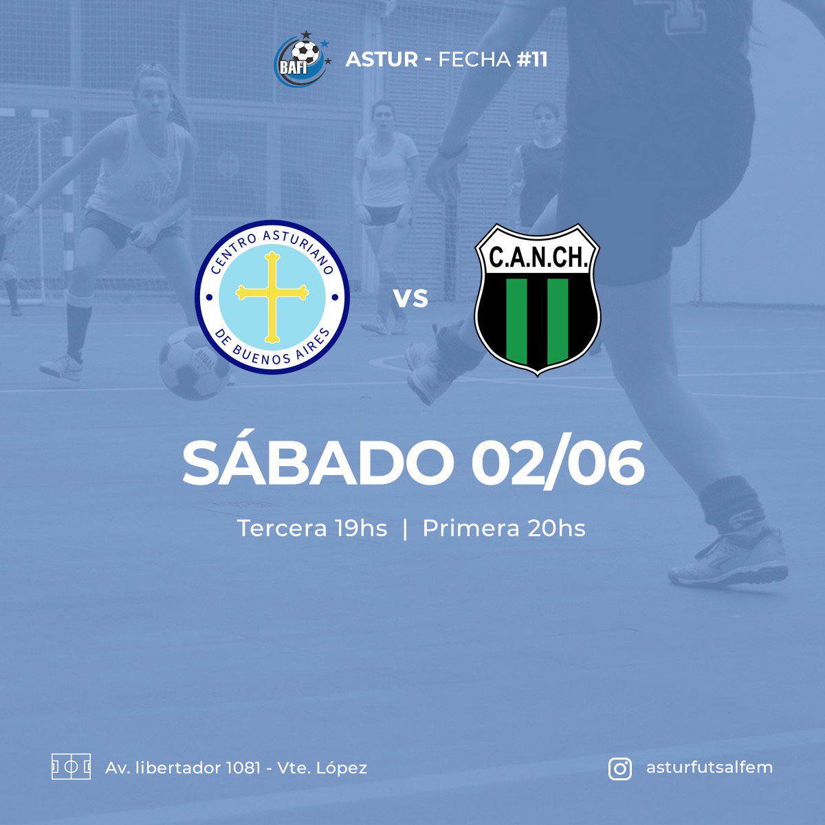 ⚽️❗️BAFI - Cat. E

Recibimos a Nueva Chicago por la Fecha 11 del torneo con el fin de seguir sumando! 💪

#Veniaalentar
#VamosAsturiano