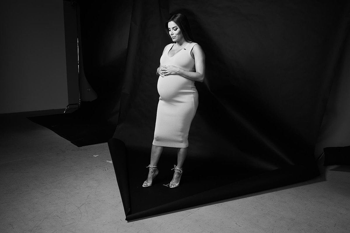 Eva Longoria baby bump photos