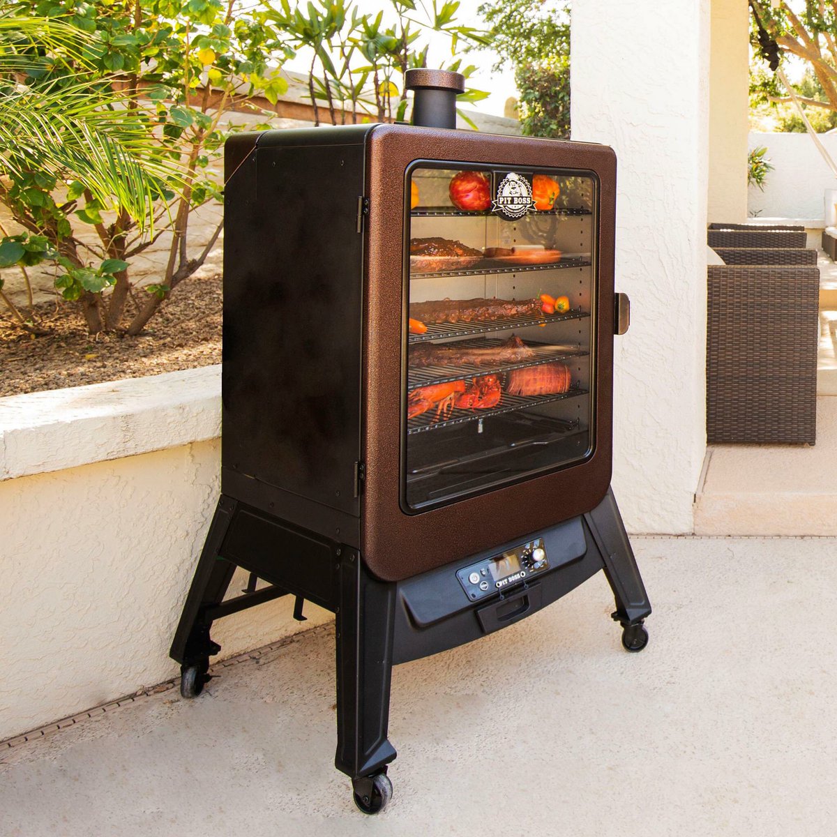 pit boss 5 series vertical smoker