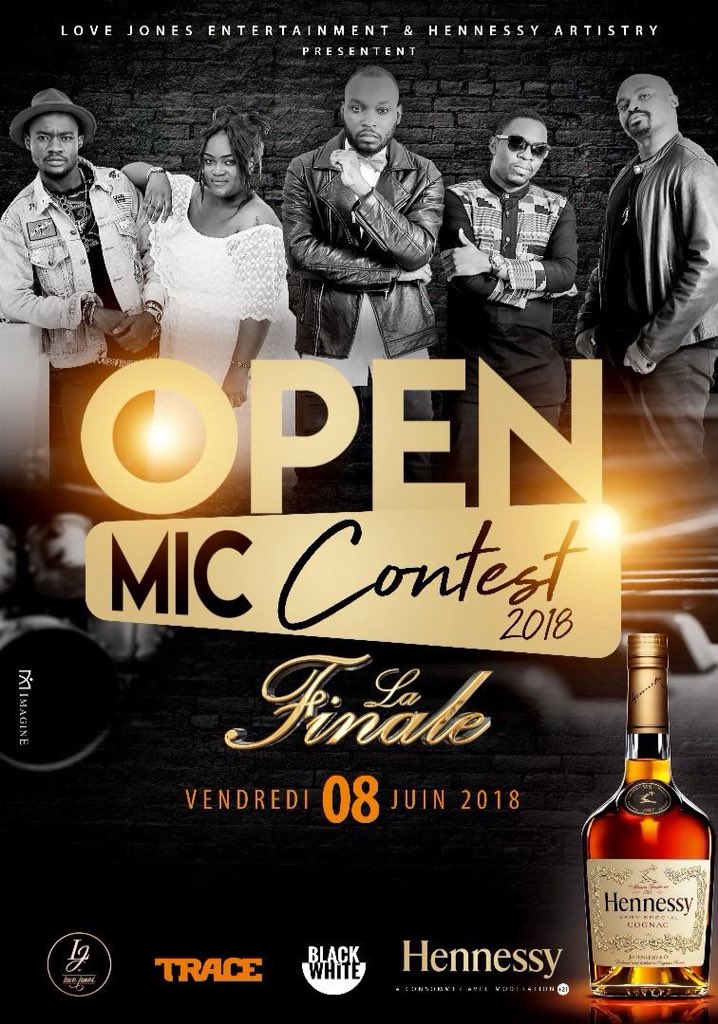 fidjil06's tweet photo. @ByLoveJones & @Henessy présentent la finale de #Openmiccontest au @BlackandwhiteCM le vendredi 8 juin prochain...just be there... https://t.co/jXii3xnbrk