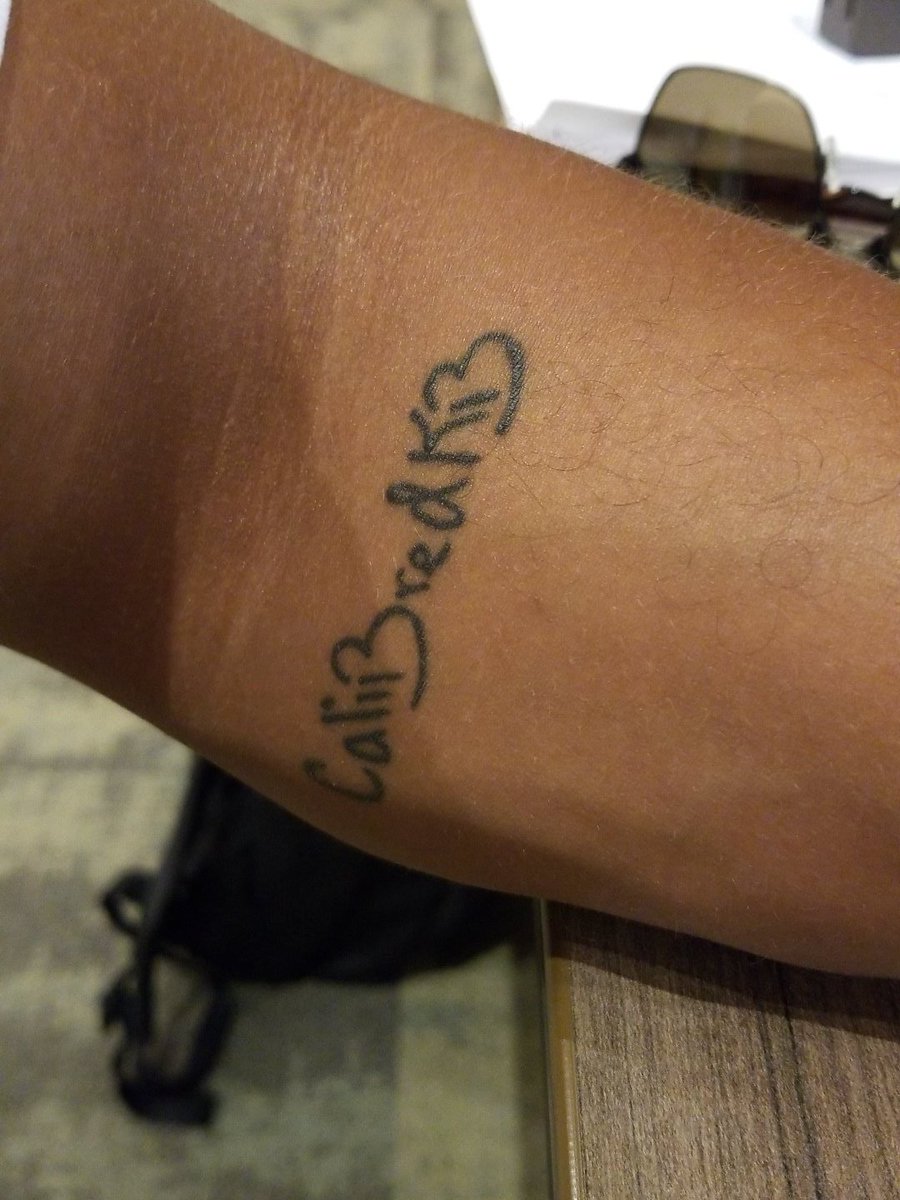 calibredjune's tweet image. forearm tattoos
that's squad squad squad squad 
#calibred #win @CaliBredKB @jayrock
