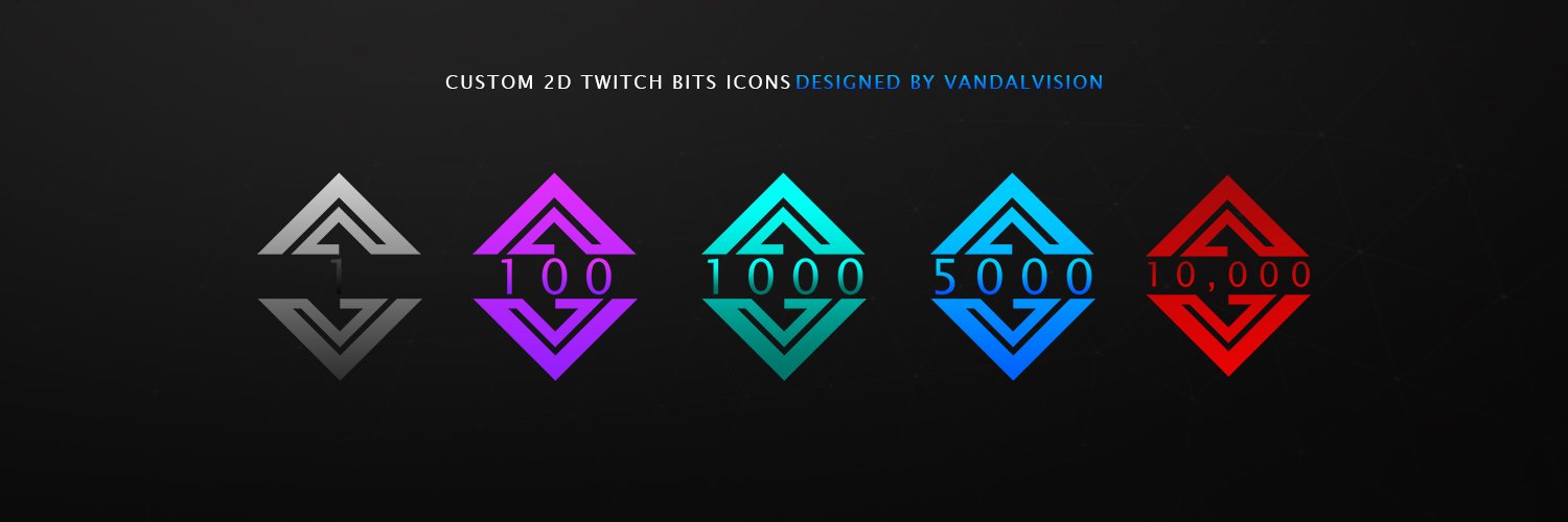 Inkeddesigns Id Custom Twitch Bit Icons Designed By Thevandalvision Rt S Appreciated Id T Co Gfy4cgvwhn Twitter