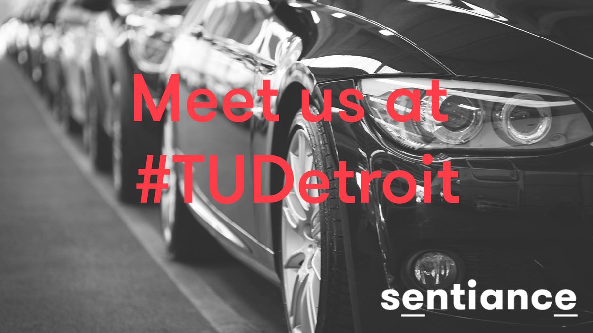 Sentiance’s technology can help you detect how drivers behave outside of the vehicle. Learn more: bit.ly/2JnuGdf. Meet @nicholaslfuller at #TUDetroit to find out how.