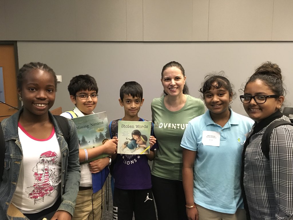 LLCMandela's tweet photo. @MandelaPS @mccutcheonpeel such an honour to meet author, Melanie Florence, and to reflect on the power of storytelling #ISCPeel2018 https://t.co/PN8p3E7ZWz