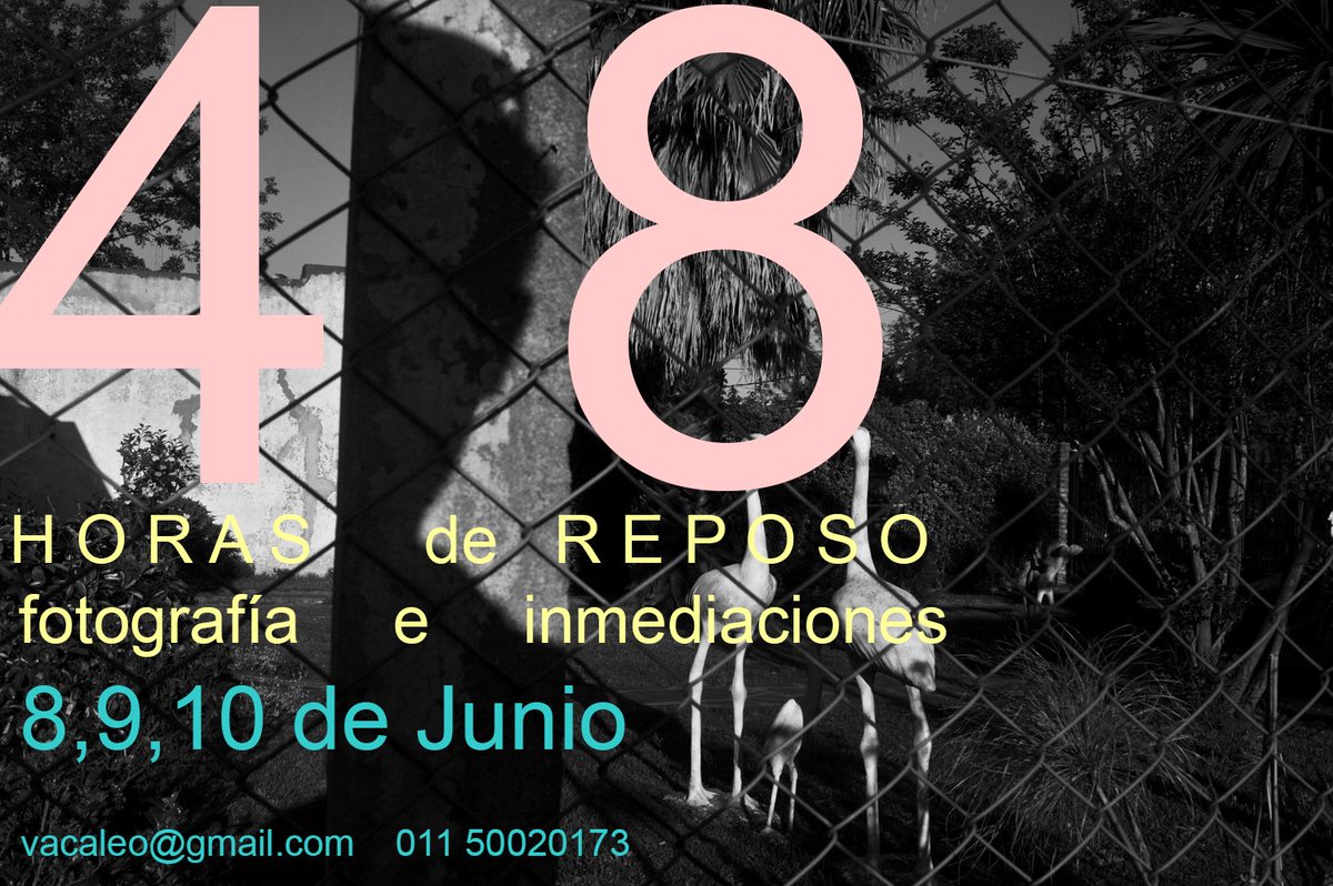 leonvaca's tweet photo. 48 horas de reposo, fotografia e inmediaciones
Taller de dos dias. desconexión. silencio . vacaleo@gmailcom https://t.co/mTY5G8yfUh