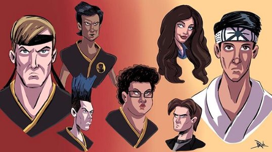Cobra Kai Check Out This Kickass Piece Of Work For Fanartfriday Who Else Has Some Cobrakai Fan Art They Want To Share