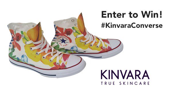 As proud official supporters of <a href="/VhiWMM/">VhiWMM</a> this Sunday, we thought we'd get in the spirit &amp; give away a pair of bespoke Kinvara Converse! To enter, click 👉upvir.al/52008/lp52008 &amp; these little beauties could be yours! #VHIWMM #KinvaraConverse #AllStarConverse #CompetitionTime