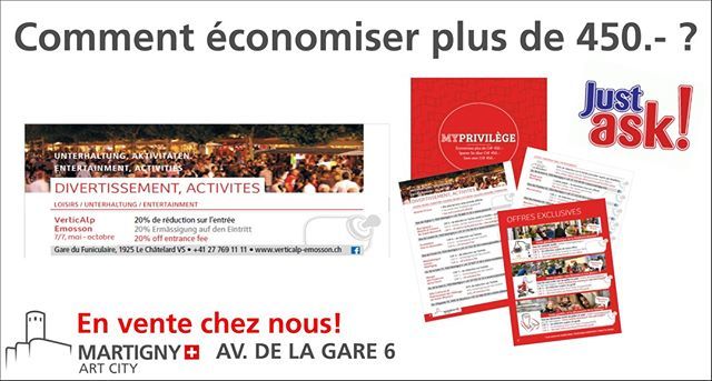 MartignyTourism's tweet image. Et toi, t'as déjà visité le @zoo_marecottes ?
N'oublie donc pas ton passeport #MyPrivilège qui t'offre 20% de réduction sur cette l'entrée et encore PLEEEEEIN d'autres avantages 😉
.
#myPrivilege #myActivities #myMartigny #enjoyMartigny #zooalpin ift.tt/2LPZq55